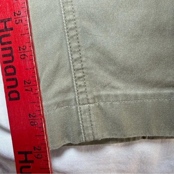 Peter Millar 5-Pocket Pants Men 36 x 29 Military Green Khaki Pima Cotton Casual - Picture 2 of 8